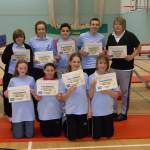Third Place in the County Trampolining Finals
